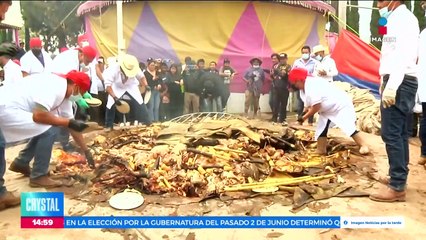 Hidalgo rompe Récord Guinness por preparar la barbacoa más grande