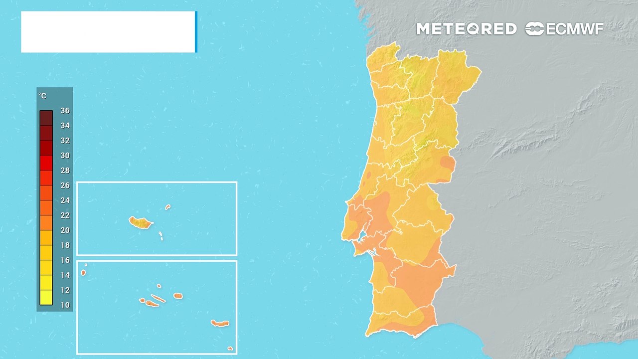As temperaturas máximas voltam a subir em Portugal, nos próximos dias