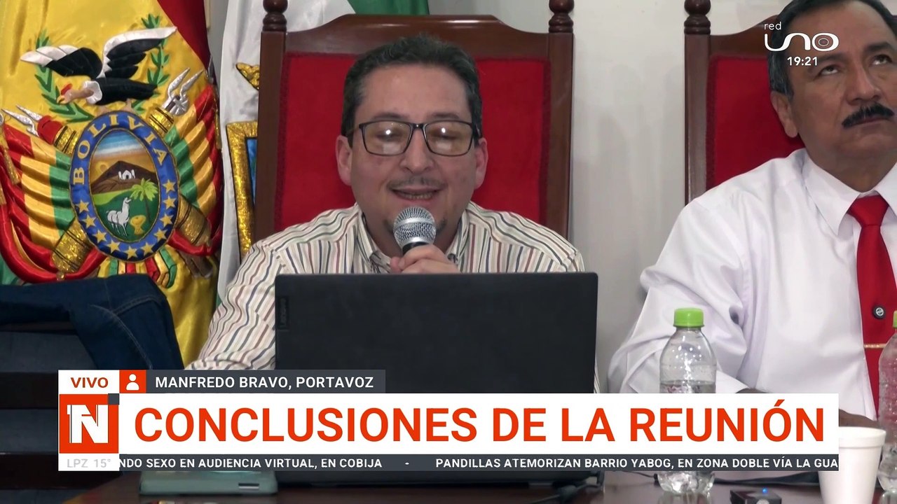 conclusiones de la reunión interinstitucional