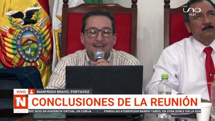 conclusiones de la reunión interinstitucional