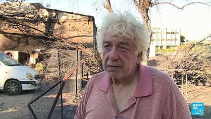 Llega la ayuda internacional a Grecia en medio de un desastroso incendio forestal