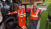 Tornado locomotive fired up again and ready for return to Peterborough