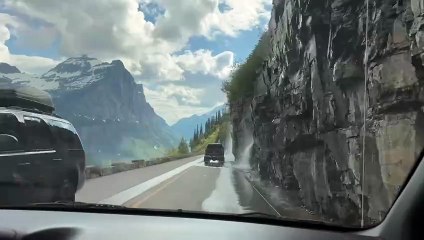 The Weeping Wall, Glacier National Park