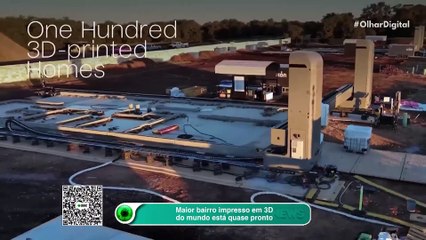 Maior bairro impresso em 3D do mundo está quase pronto