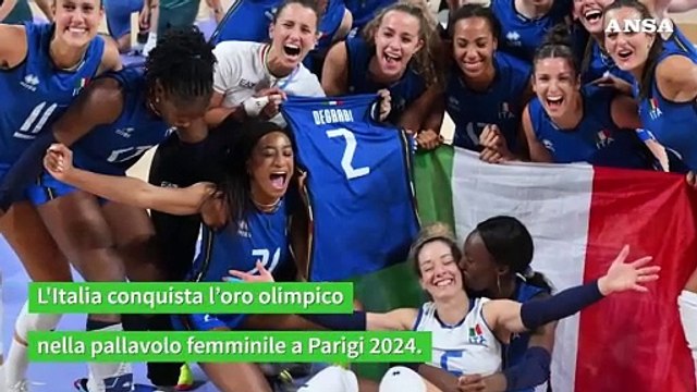 Le azzurre del volley nella storia: primo oro olimpico