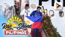 Malakas na hiyawan at palakpakan, sumalubong sa mga atletang Pinoy mula sa Paris Olympics: Carlos Yulo, nagpasalamat sa suporta at dasal ng mga Pilipino para sa mga Olympian