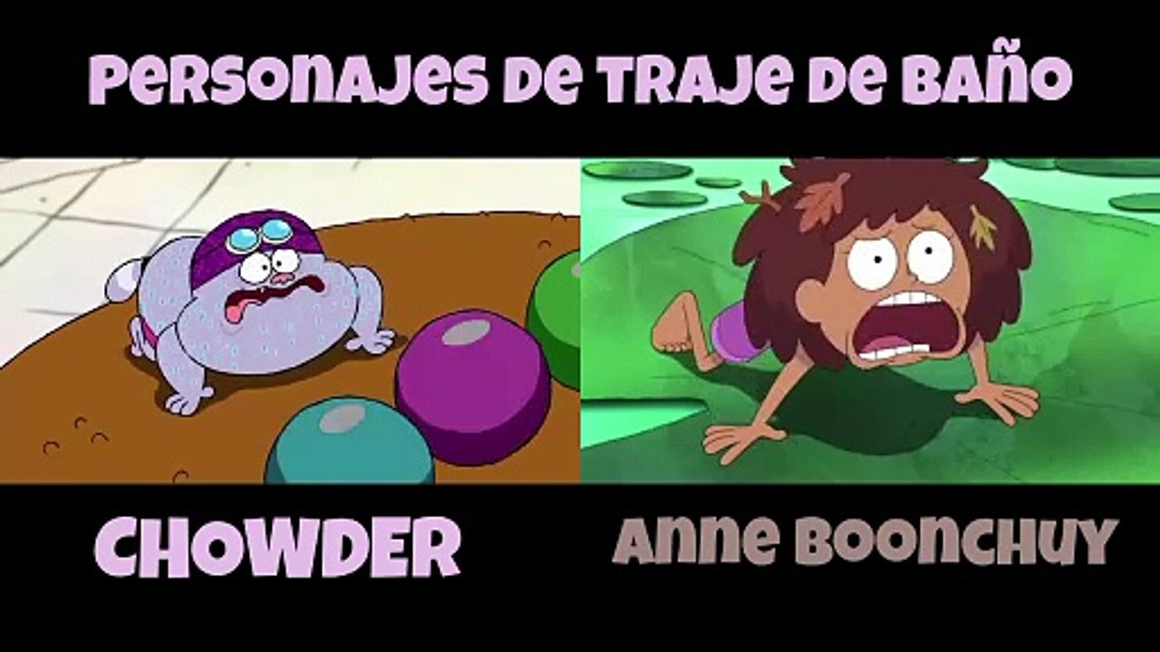 Chowder X Amphibia chowder and Anne attack