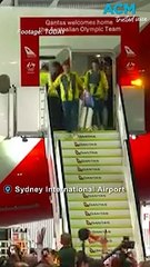 Olympic welcome: Australia's Olympians arrive in Sydney