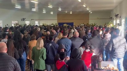 A impactante despedida do casal que morreu em queda de avião em Moreira Sales