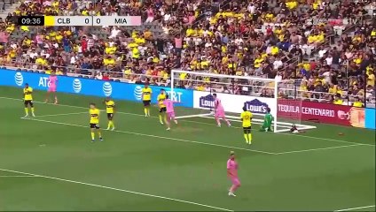 Los actuales campeones son eliminados | Columbus 3-2 Inter Miami | Goles y jugadas | Leagues Cup