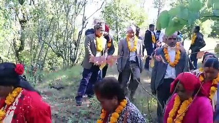 Groom Side People Going to Bride's House | Nepalese Marriage |