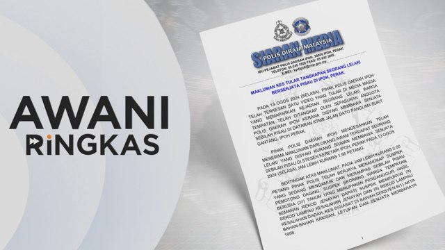 AWANI Ringkas: Polis tahan lelaki amuk dengan pisau
