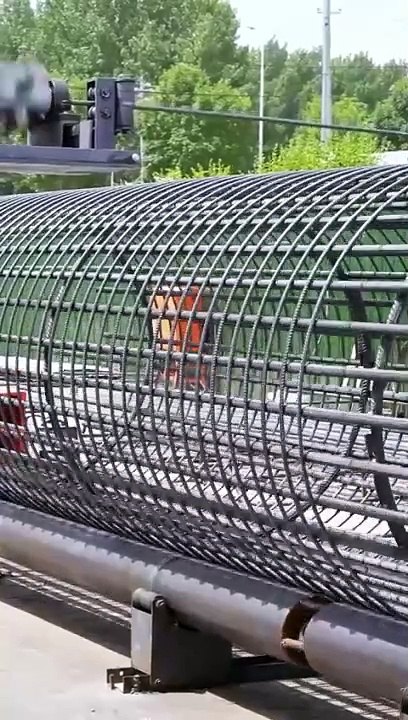 rebar pile cage making machine