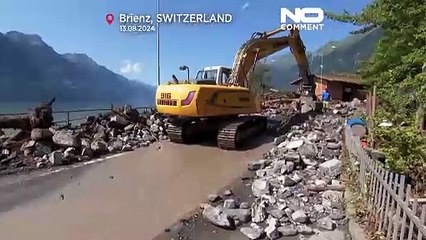 NO COMMENT: Una tormenta fuerza la evacuación de decenas de personas en el cantón suizo de Berna