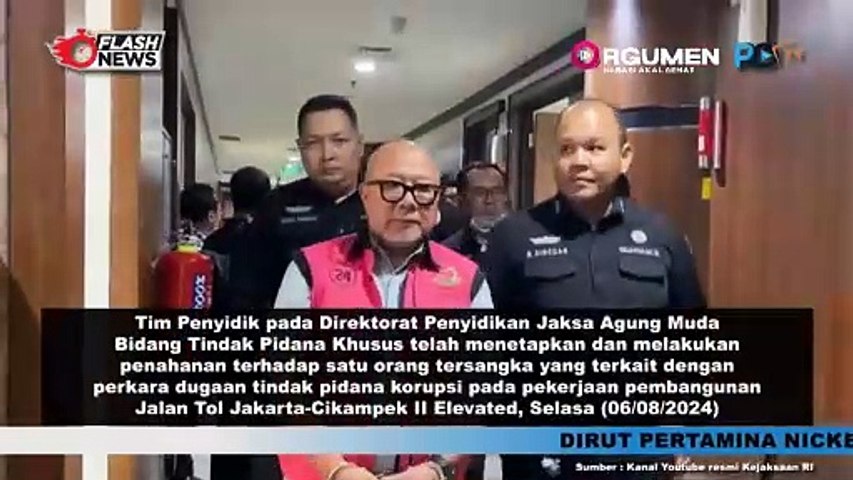 Tim Penyidik Tetapkan Satu Tersangka Baru dalam Kasus Dugaan Korupsi Proyek Jalan Tol Jakarta-Cikampek II Elevated