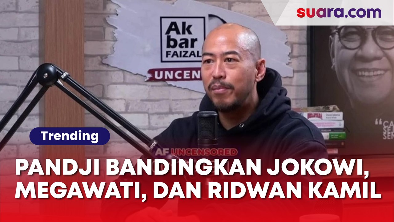 Menohok, Pandji Pragiwaksono Bandingkan Adab Jokowi dengan Megawati dan Ridwan Kamil
