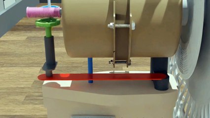 How Fan Rotates and Oscillates Explained with 3D Animation