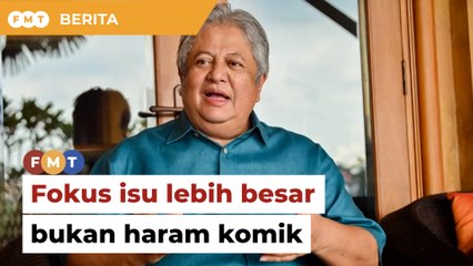 Fokus isu lebih besar bukan haram komik, Zaid beritahu Pemuda Umno