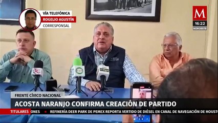 Frente Cívico Nacional confirma creación de partido político