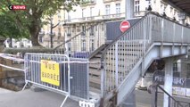 Paris : la passerelle Bir-Hakeim fermée dans l'urgence après un risque d'effondrement