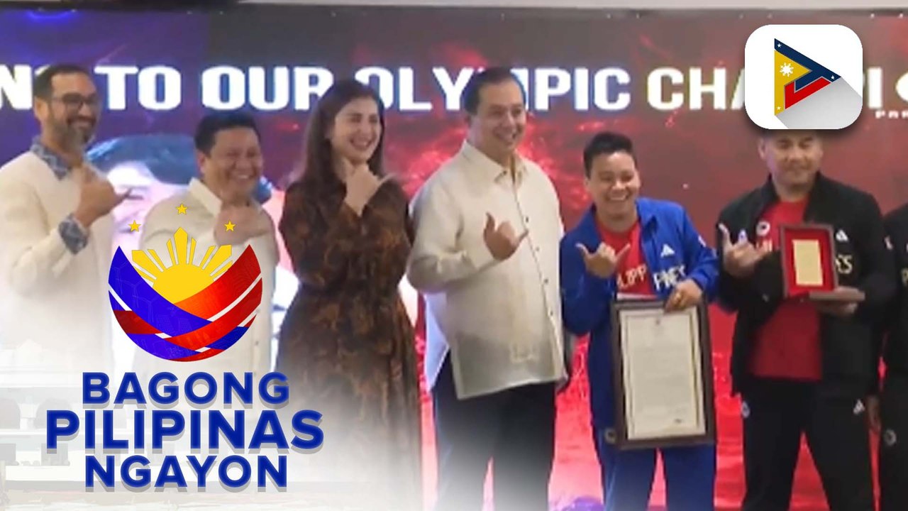 House of Representatives, nagbigay ng parangal sa mga atletang Pinoy na lumaban sa 2024 Paris Olympics