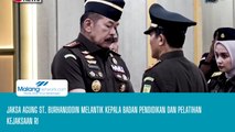 Jaksa Agung ST. Burhanuddin Melantik Kepala Badan Pendidikan dan Pelatihan Kejaksaan RI