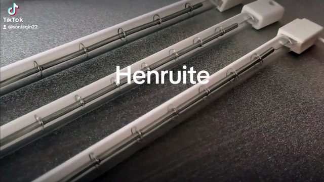 380v 1500w Halogen shortwave infrared heating lamp infrared quartz halogen bulbs for Far IR Coating system