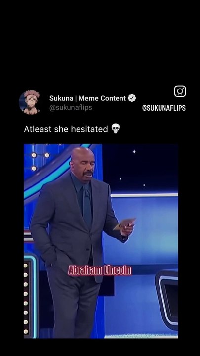 Her answer  