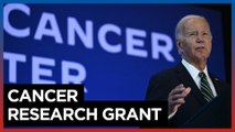 Biden announces new grant for medical facilities researching ways to cure cancer