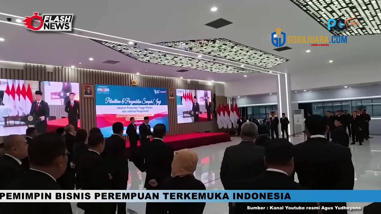 MENTERI AHY LANTIK JONAHAR SEBAGAI DIRJEN PTR KEMENTRIAN ATR/BPN