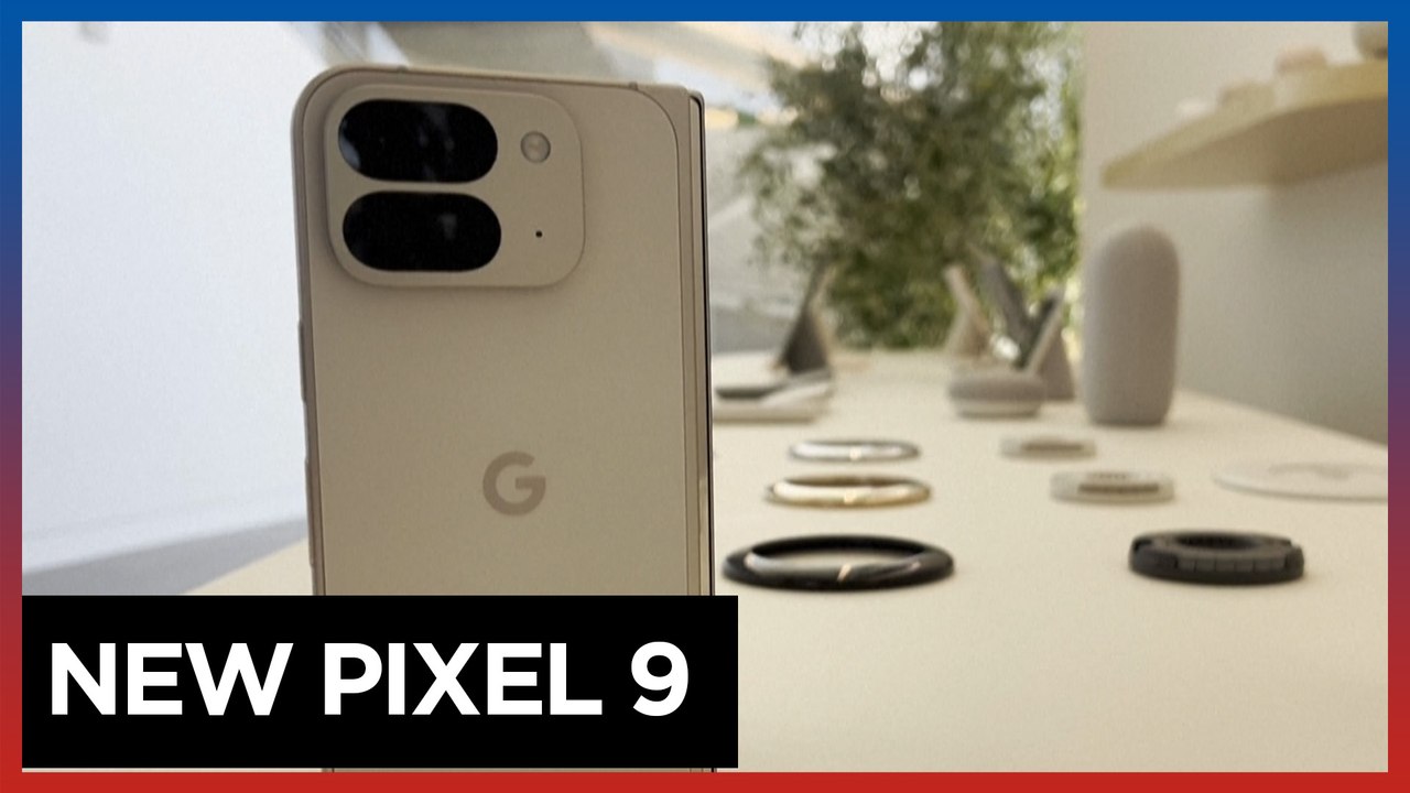 Google launches new Pixel 9 phones as AI race heats up