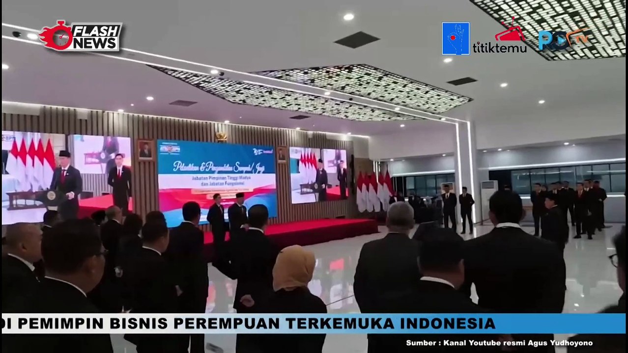 Menteri AHY Lantik Jonahar Sebagai Dirjen Pengendalian dan Penertiban Tanah dan Ruang