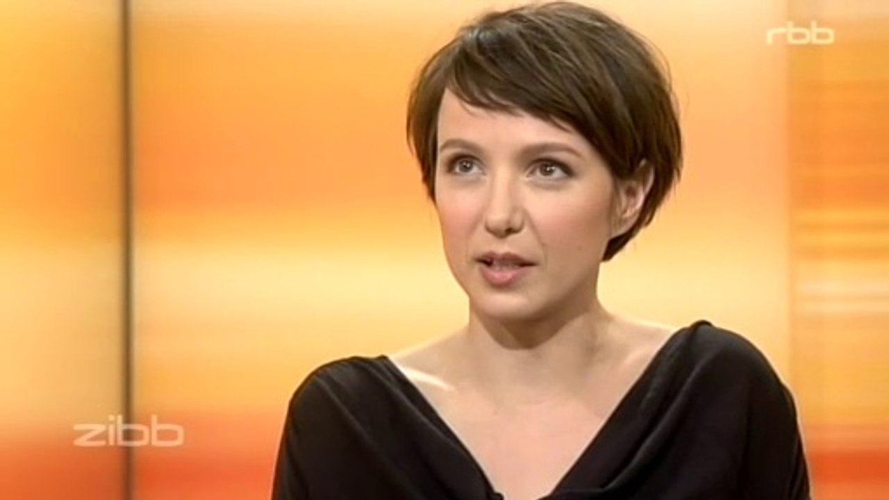 Zibb rbb Fernsehen - Zu Gast Julia Koschitz - 23.03.2012