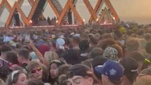 Moment festival goers were injured in 'crowd surge' at Boardmasters