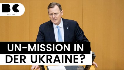 Ramelow will deutsche Soldaten in die Ukraine schicken