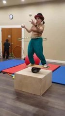 People of All Ages Enjoy Fun Time at Weekly Circus Jam