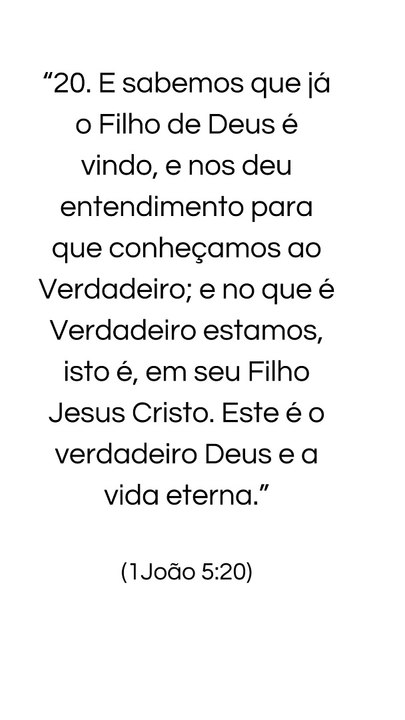 1João 5:20
