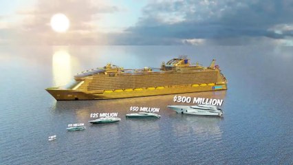 Mr Beast One Dollar vs $1,000,000,000 Yacht!