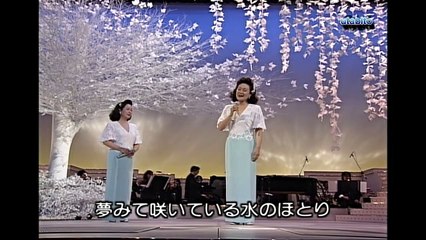 由紀さおり＆安田祥子 童謡メドレー（朧月夜～夏の思い出～里の秋～冬の夜～早春賦）