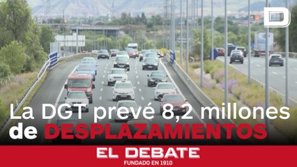 La DGT prevé 8,2 millones de desplazamientos por el 15 de agosto