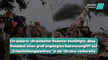 Bereitet sich Kiew auf eine verheerende russische Reaktion vor ?