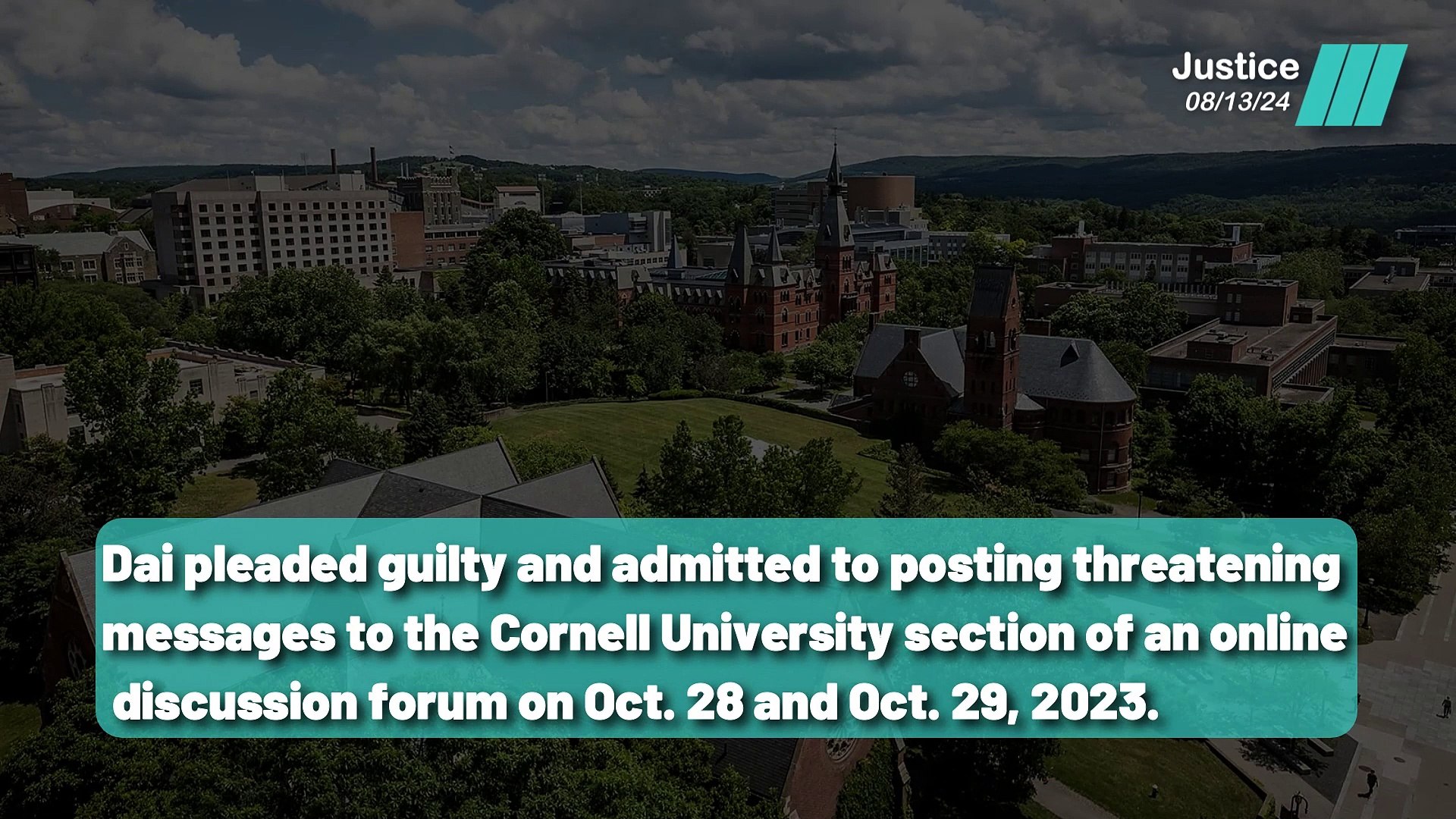 ⁣Student Sentenced to 21 Months for Antisemitic Threats