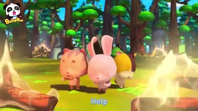 Action! Halloween Fire Truck | Halloween Party | Halloween Cartoon | Halloween Costumes | BabyBus