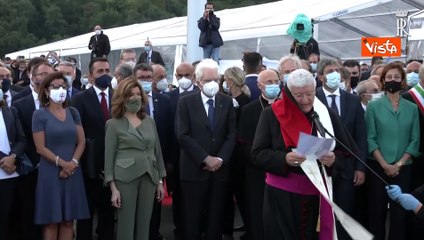 Anniversario crollo Morandi, ecco l'inaugurazione del nuovo Ponte San Giorgio ARCHIVIO