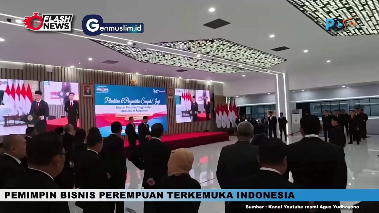 Menteri ATR/BPN Agus Harimurti Yudhoyono (AHY) Lantik Johannar sebagai Dirjen PTR