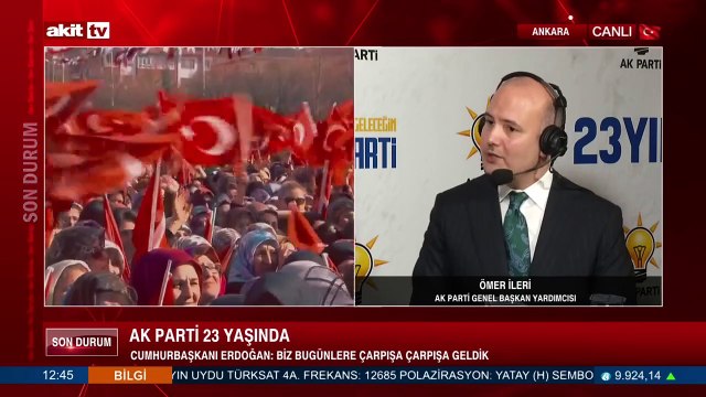 AK Parti Gnl. Bşk. Yrd. Ömer İleri AK Parti'nin 23 yılını anlattı