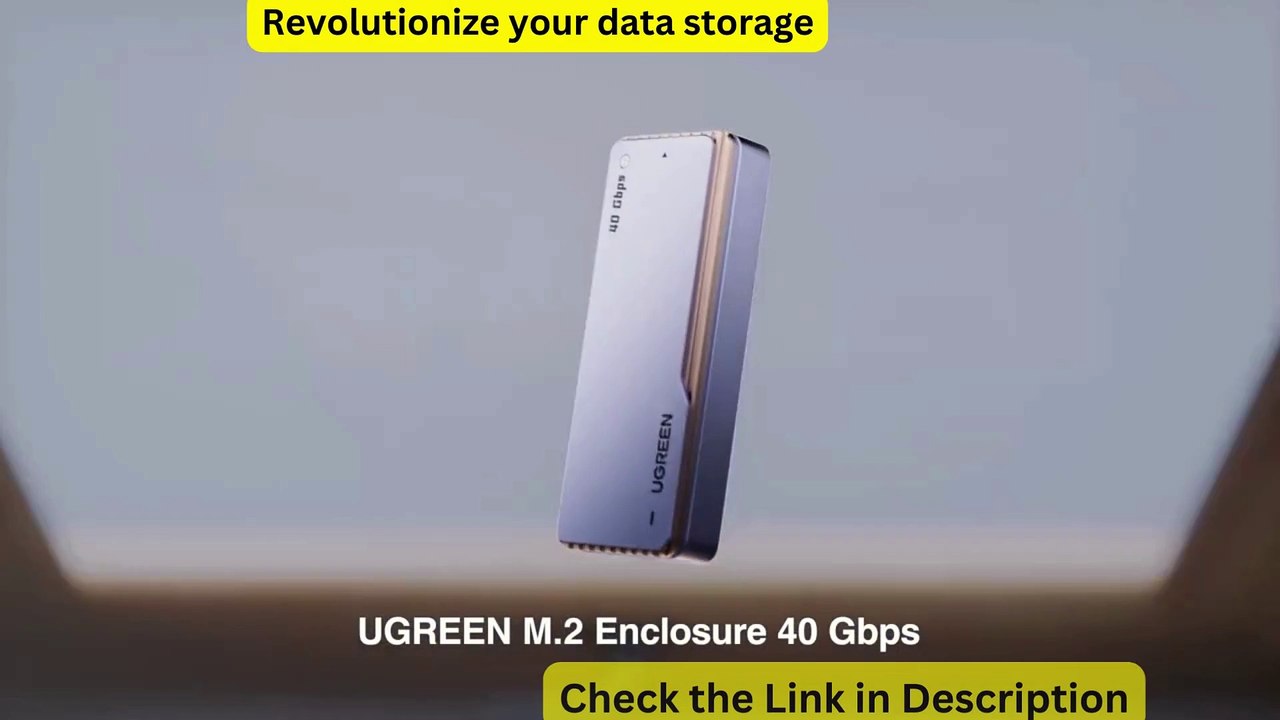 UGREEN 40Gbps NVMe SSD Case SSD Enclosure M.2 to USB4.0 Adapter for M.2 NVME PCIE Built-in