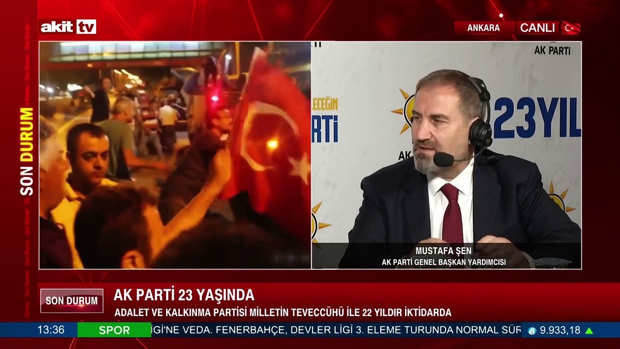 Ak Parti Genel başkan yardımcısı Mustafa Şen AK Parti'nin 23 yıllık serüvenini anlattı