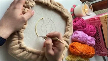 Make punch needle with me