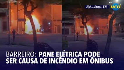 Pane elétrica pode ter causado incêndio que destruiu ônibus no Barreiro
